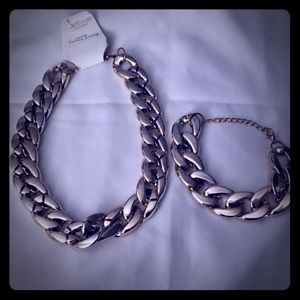 Gold Chain link set